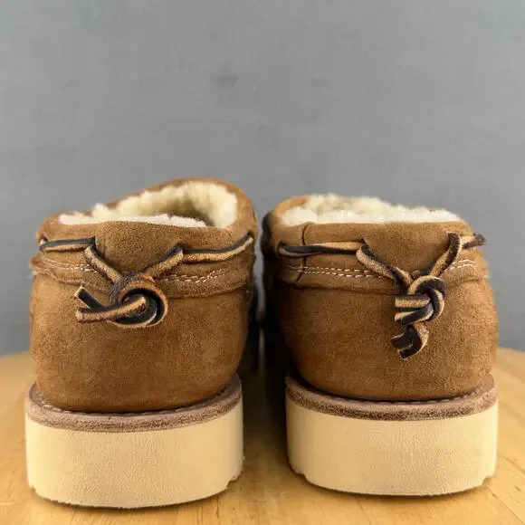 UGG Campfire Slip-On Chestnut Sheepskin Slippers Men’s Size 10 US - Picture 4 of 7